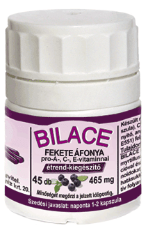 Bilace - Fekete áfonya kivonat